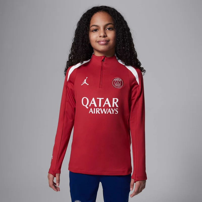 Jordan Kids' Paris Saint-Germain Strike 4th Drill Football Top
